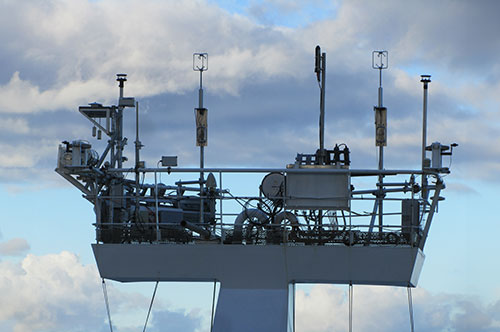 Radiometric instrumentation on an AMT cruise